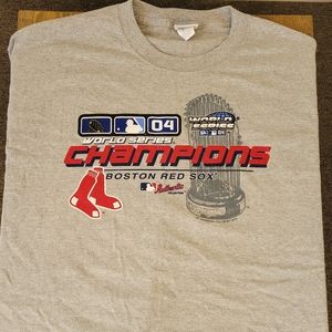 Vintage 2004 Red Sox World Series T-Shirt. XXL